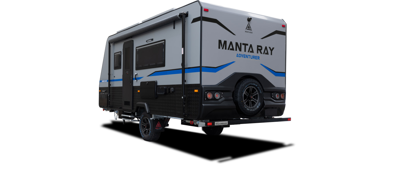 Manta Ray 16 Ft Adventurer Rear 3/4